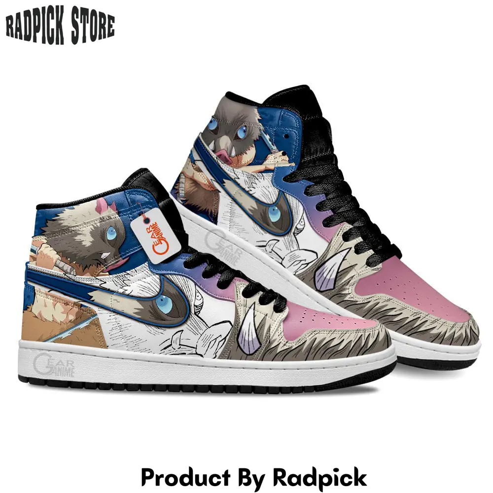 Inosuke air jordan high top sneakers custom eyes style  rp0250990
